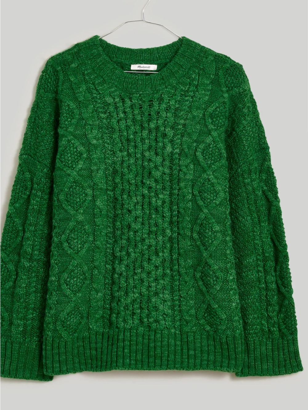 Madewell - Oversized Cable Knit Sweater